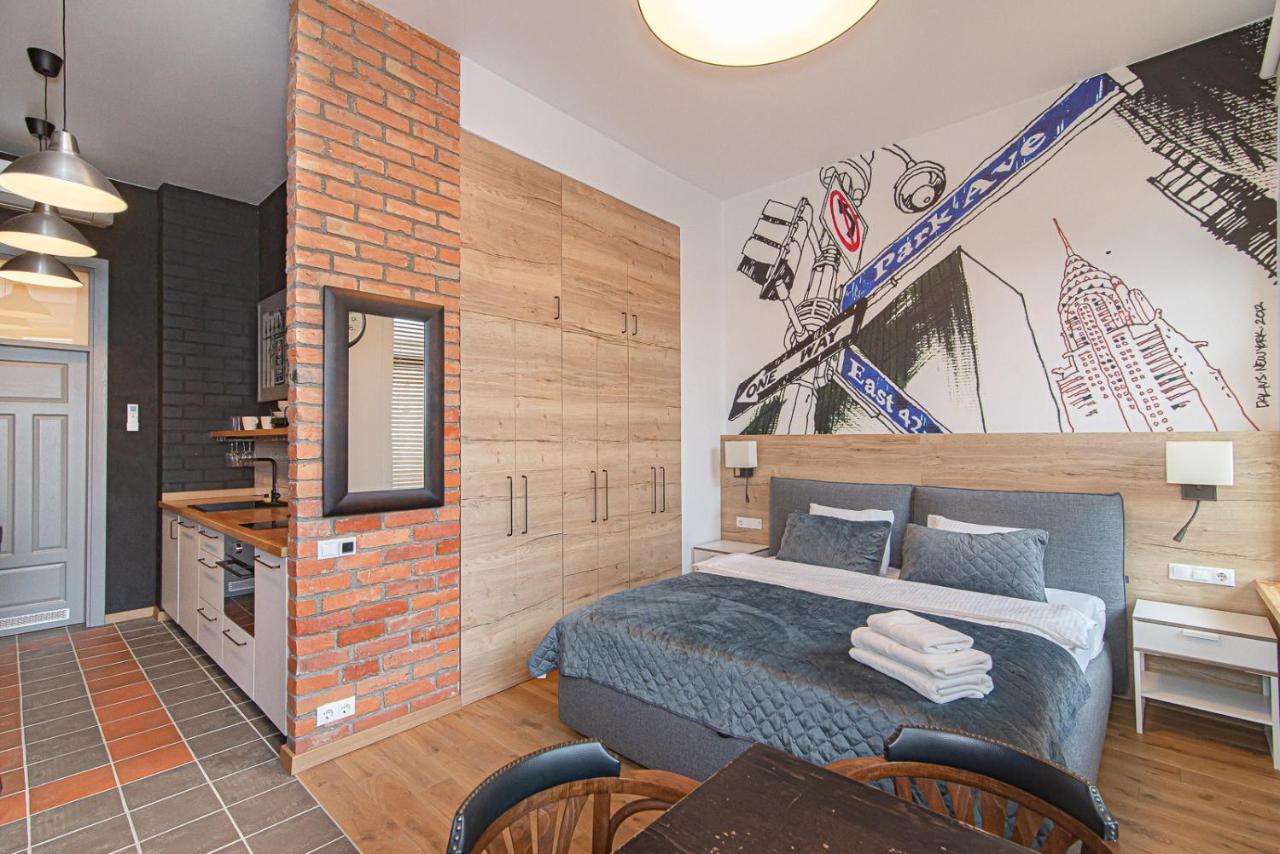 Modern Vilnius Old Town Apartment With Free Parking Exteriér fotografie