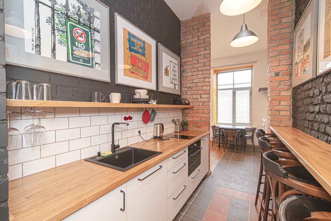 Modern Vilnius Old Town Apartment With Free Parking Exteriér fotografie
